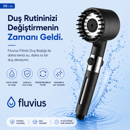 Fluvius™ Filtreli Duş Başlığı